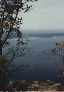 Greers Ferry from Miller Point in fall